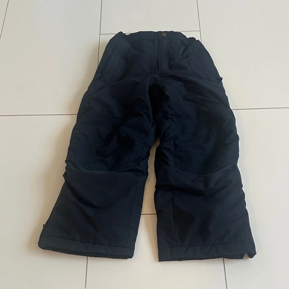 Lands' End Dark Blue navy Kids snow Pants 6 insulated